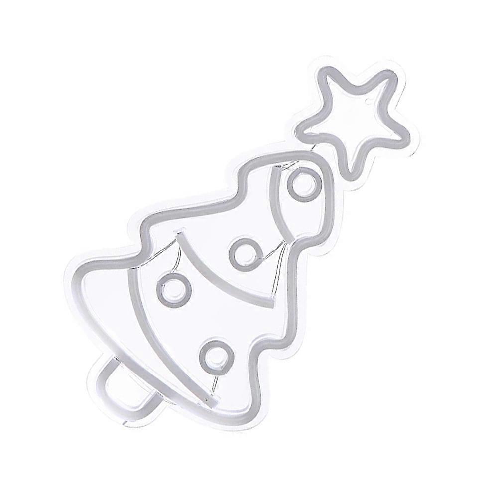 Neon Lighting Christmas Tree Design Atmosphere Event Planners Electronic Components 1Pack