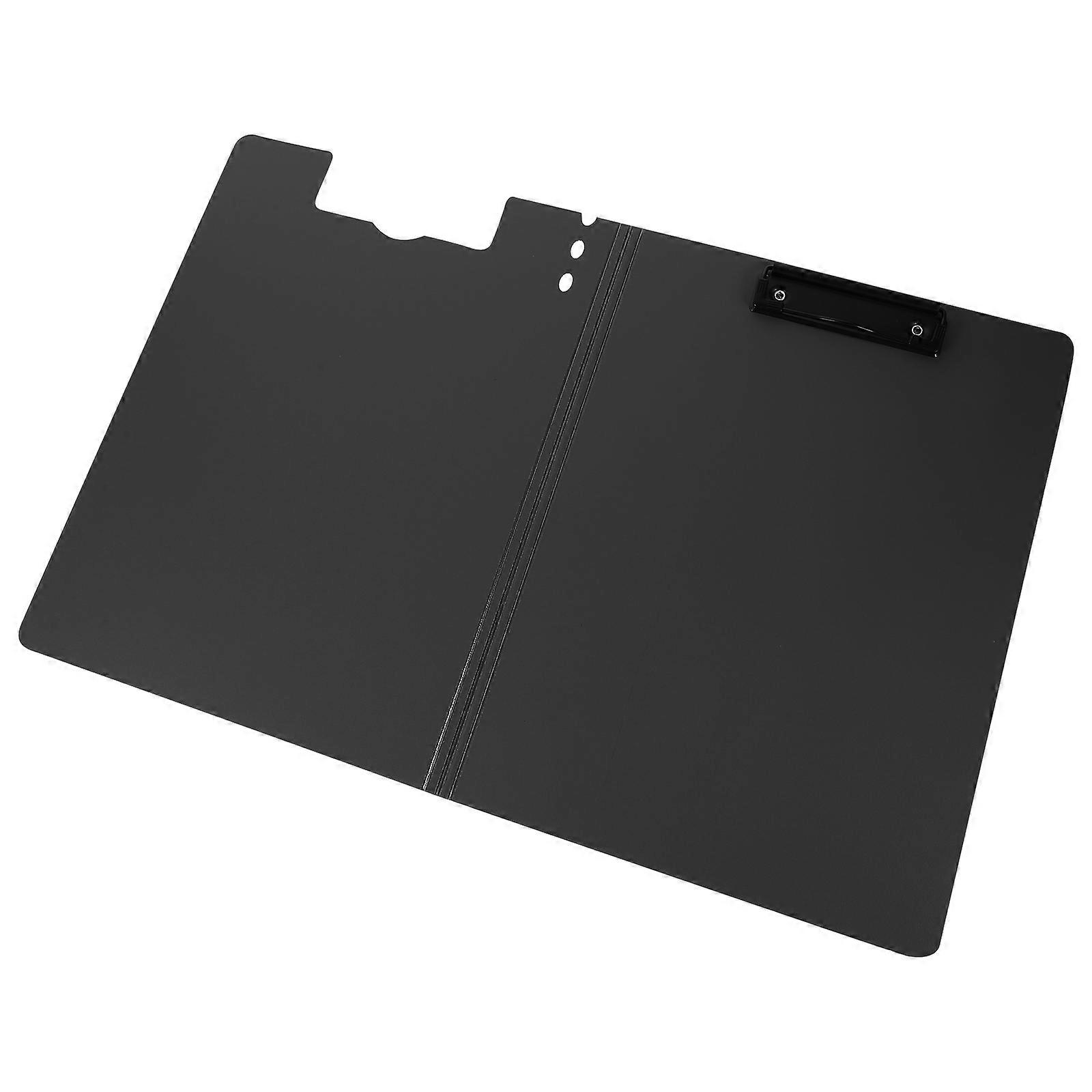 Multi-Use Clipboard Document File Clip Writing Board Rectangular Black 31.50X23.50X1.20CM File Protection 1Pack