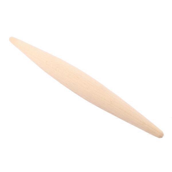Solid Wood Beech Rolling Pin Untreated Surface