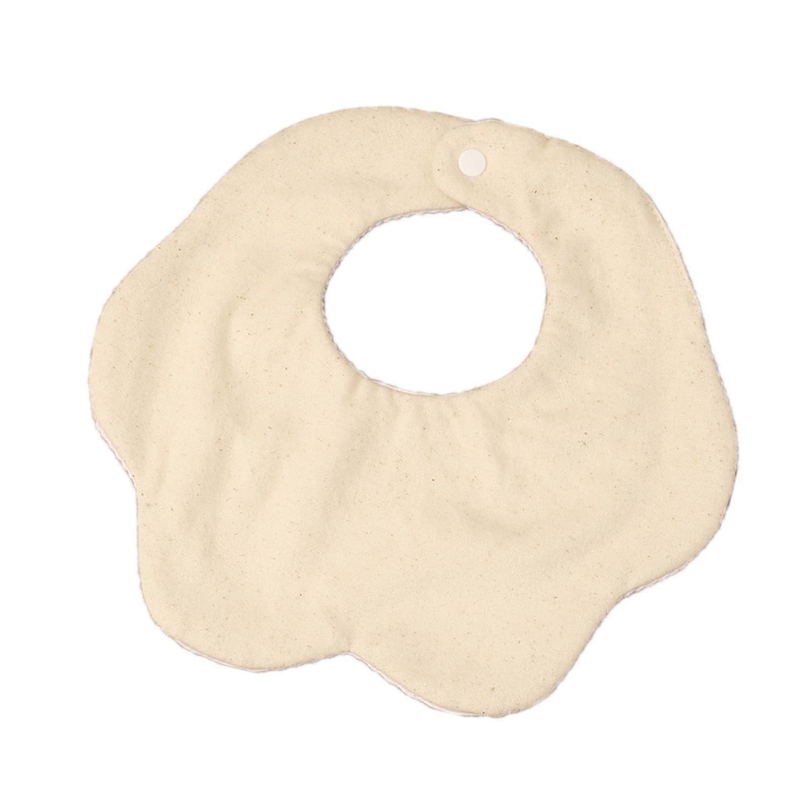 Cotton Drool Bibs Versatile Teething Guard Practical Spit up Cloth Perfect for Feeding Teething & Everyday Activities  C4