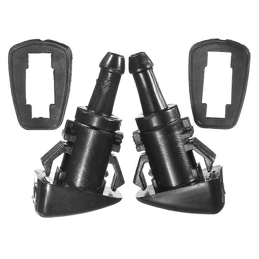 Replacement Windshield Washer Nozzles with Gaskets for Car Auto Accessories Wiper Spray Kit Efficient Cleaning Unobstructed Vision