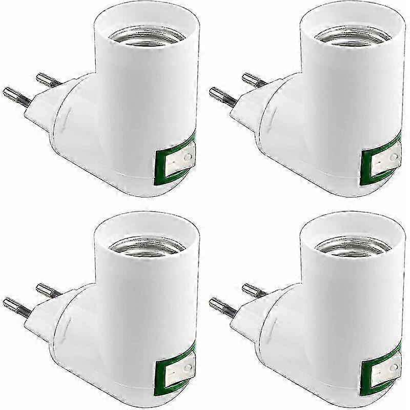 E27 Socket With Wireless Switch, Led Bulb Holder, Ac 230v, E27 Adapter For Kitchen Lamp, Mini Wall Sconce, E27 Spotlight Bedside Reading Lamp (without