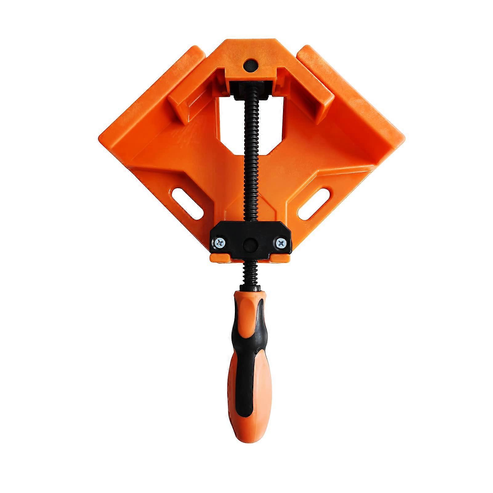 90degree aluminum alloy rightangle clamp with handle, clamping tool for woodworking, carpentry, welding, engineering, and photo frames.