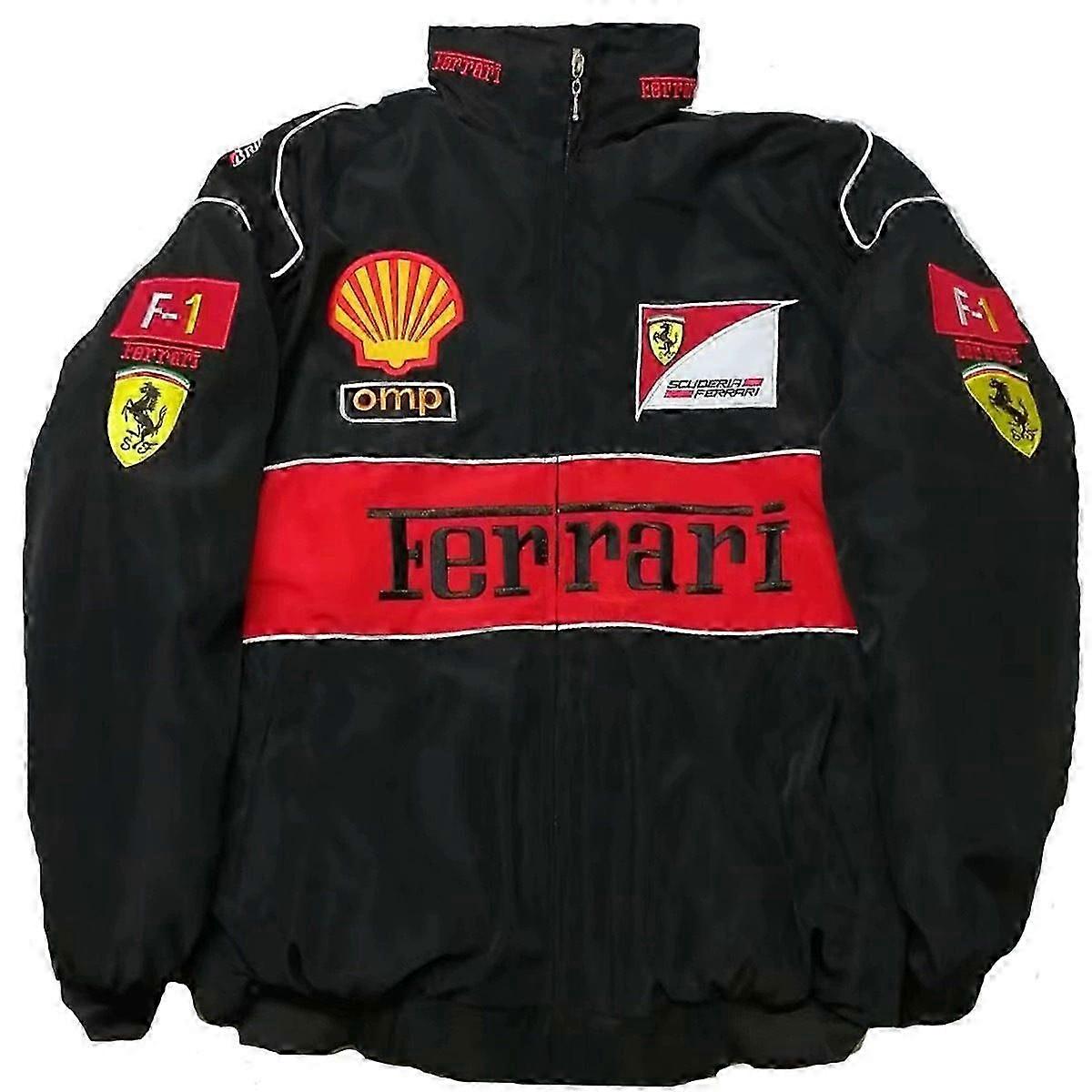 جديد F1 الصيف رقيقة سباق بدلة الرياضة سترة سباق بدلة الكلية نمط الرجعية