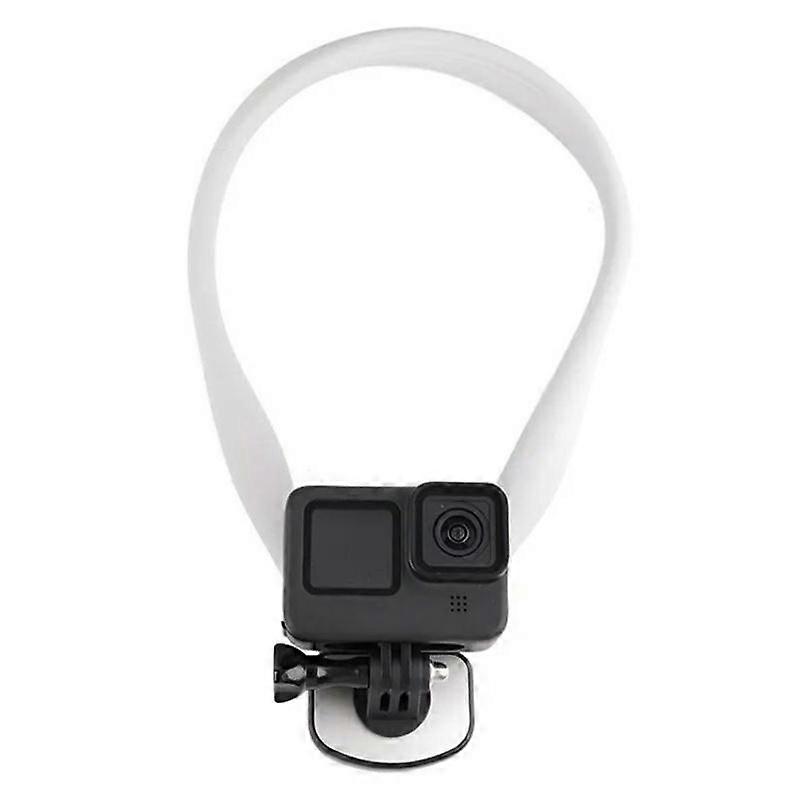(New arrival) C071 Neck Strap Mount Silicone Metal Bracket For GoPro / Insta360 / DJI Action Cameras Action Cameras Bracket