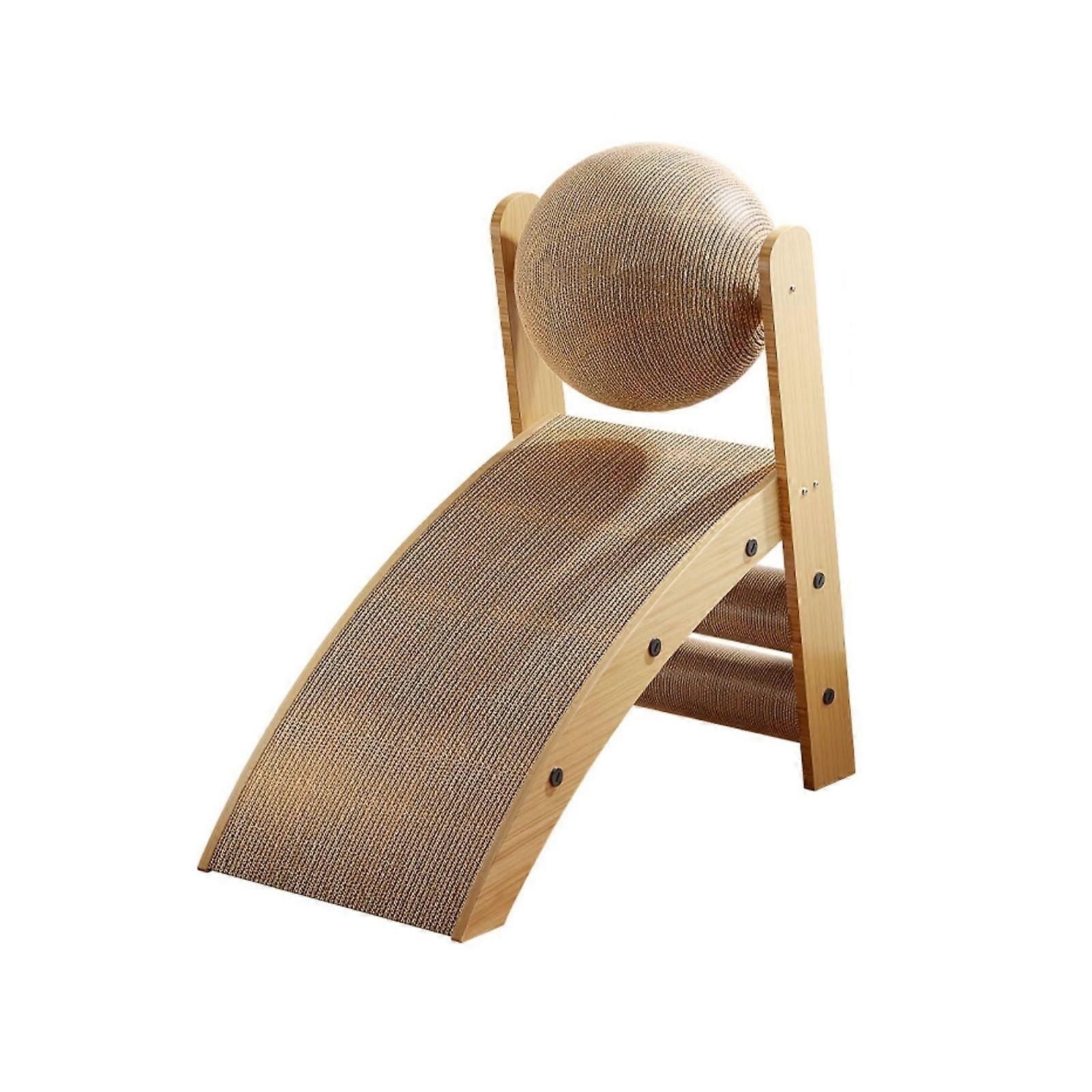 Cat scratching post, board, wearresistant nest, climbing shelf, allinone claw pillar