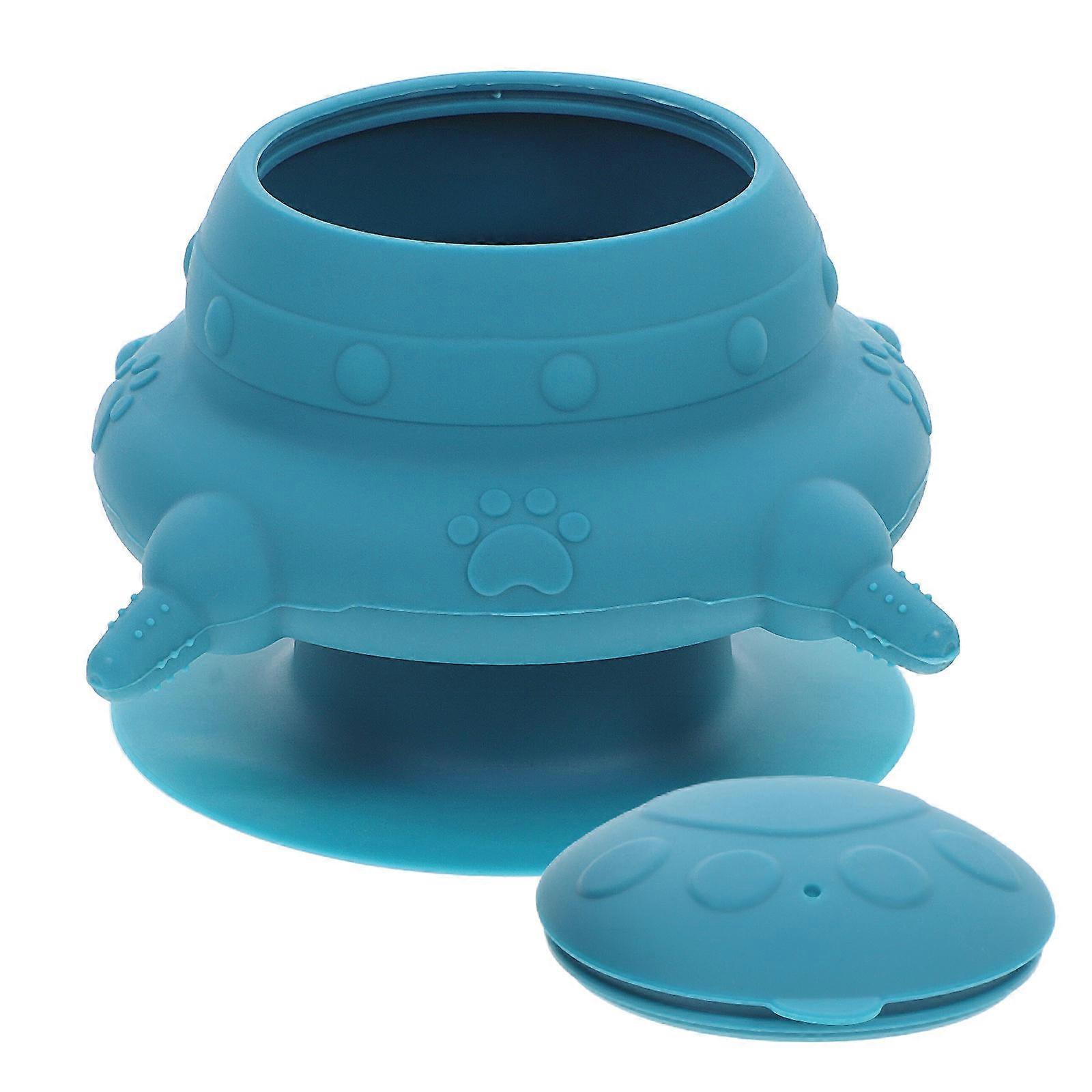 Silicone Puppy Feeding Station With Nipples For Efficient Feeding Time Multi-Purpose Design For Kittens And Puppies 1 Set