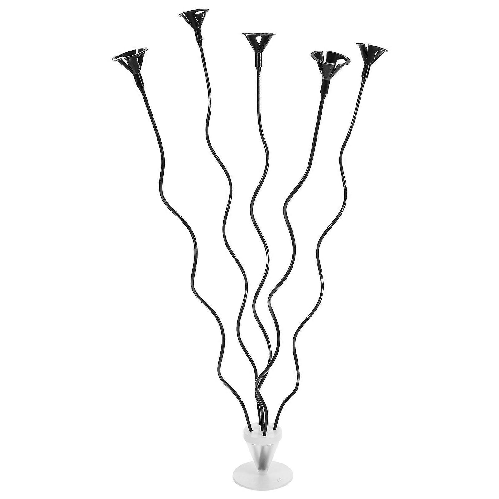 Balloon Stand Kit with ABS Base for Decoration Black and Sturdy Perfect for Wedding Events 1 Set