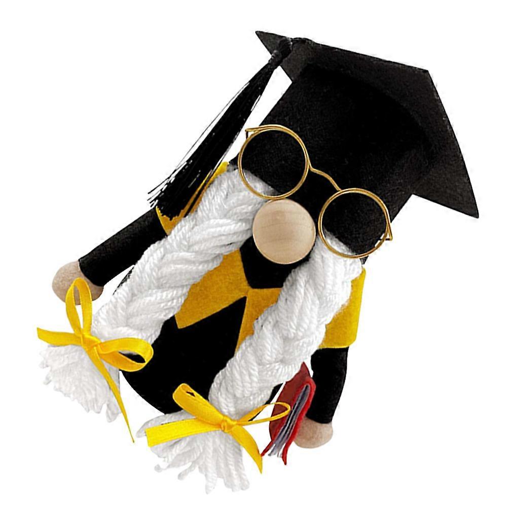 Adorable Plush Gnome Doll For Graduation Ceremony Decoration Soft Fluffy 1Pack