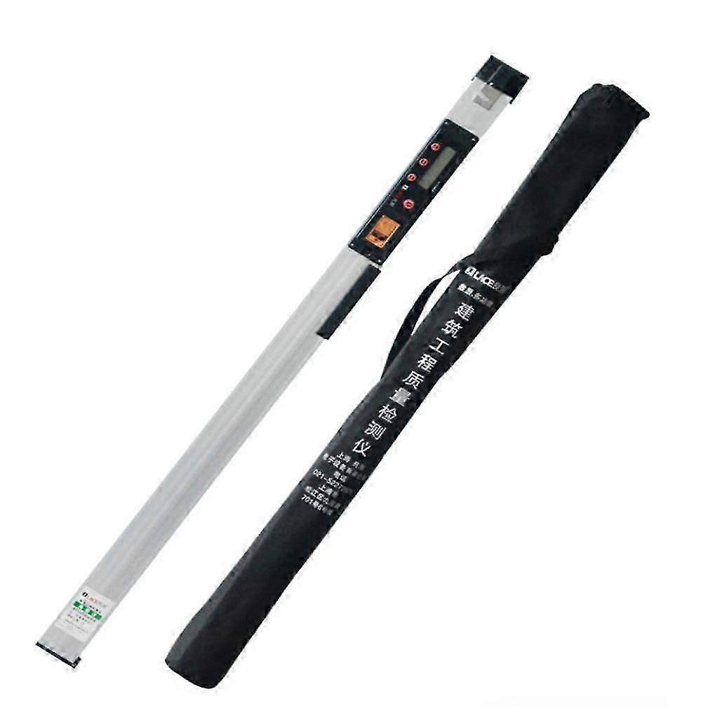 2m Long Digital Level Ruler Foldable Angle Locator High Precision For Home Decoration