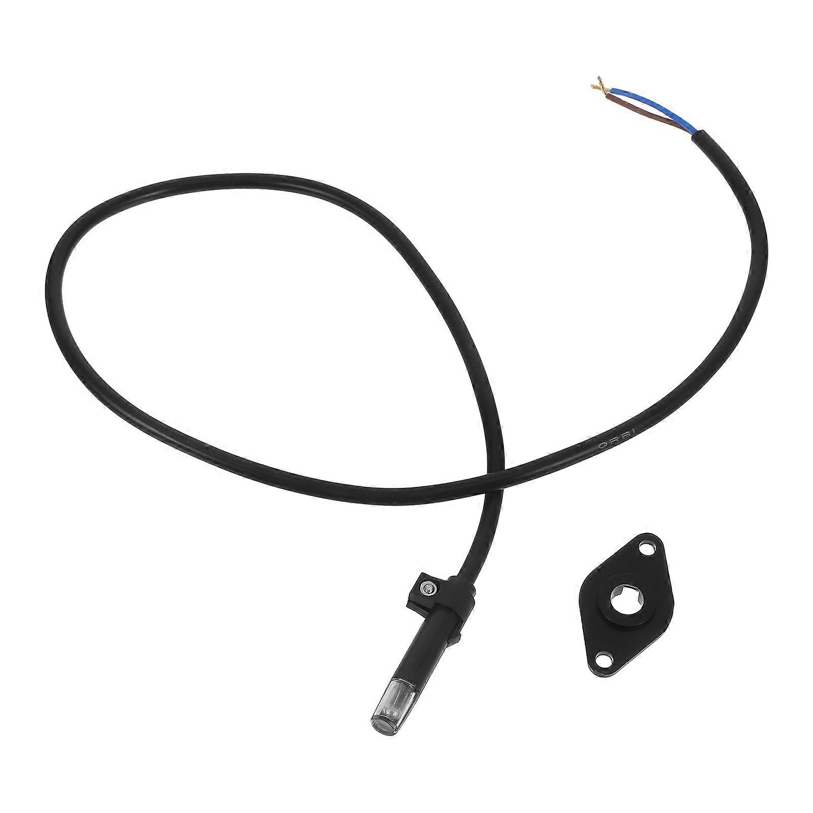 Furnace Flame Sensor Optical Sensor Designed For Boilers High Temperature Black 1Pcs Easy Installation