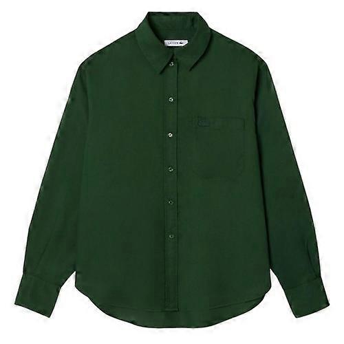 Lacoste Dames/Dames Soepel Lyocell Oversized Shirt