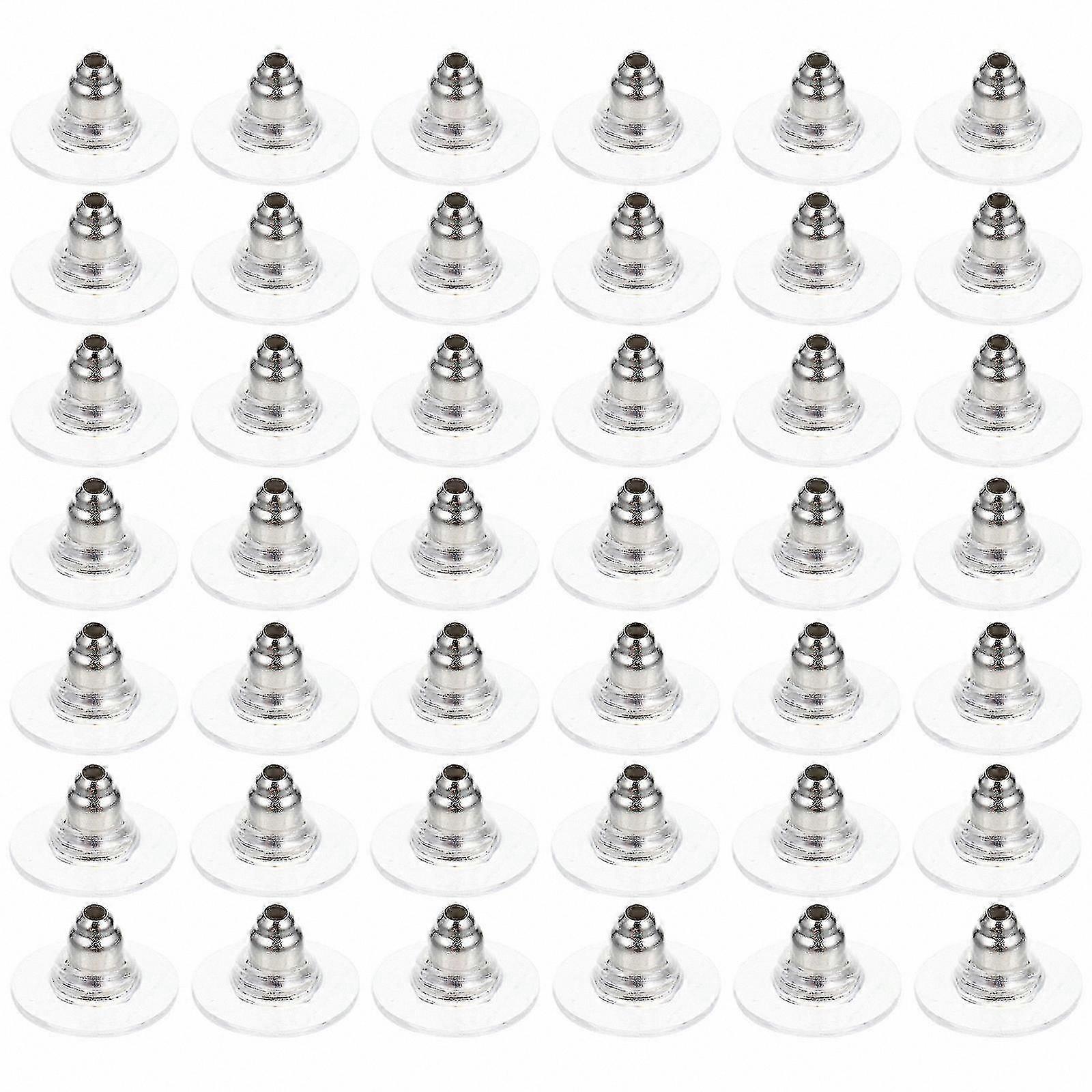 Secure Earring Backs, Lightweight & Durable, Perfect for Craft Projects