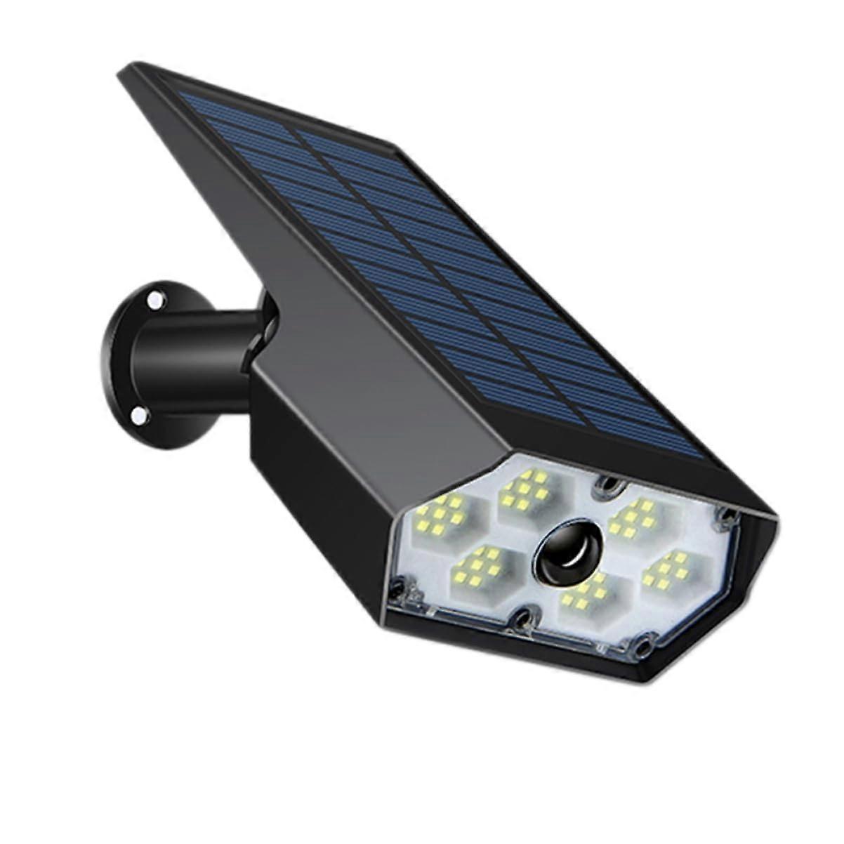 Solar Wall Lamp With Motion Sensor, Weatherproof Outdoor Security Light, Energy Saving, 1 Piece, For Garden And Terrace