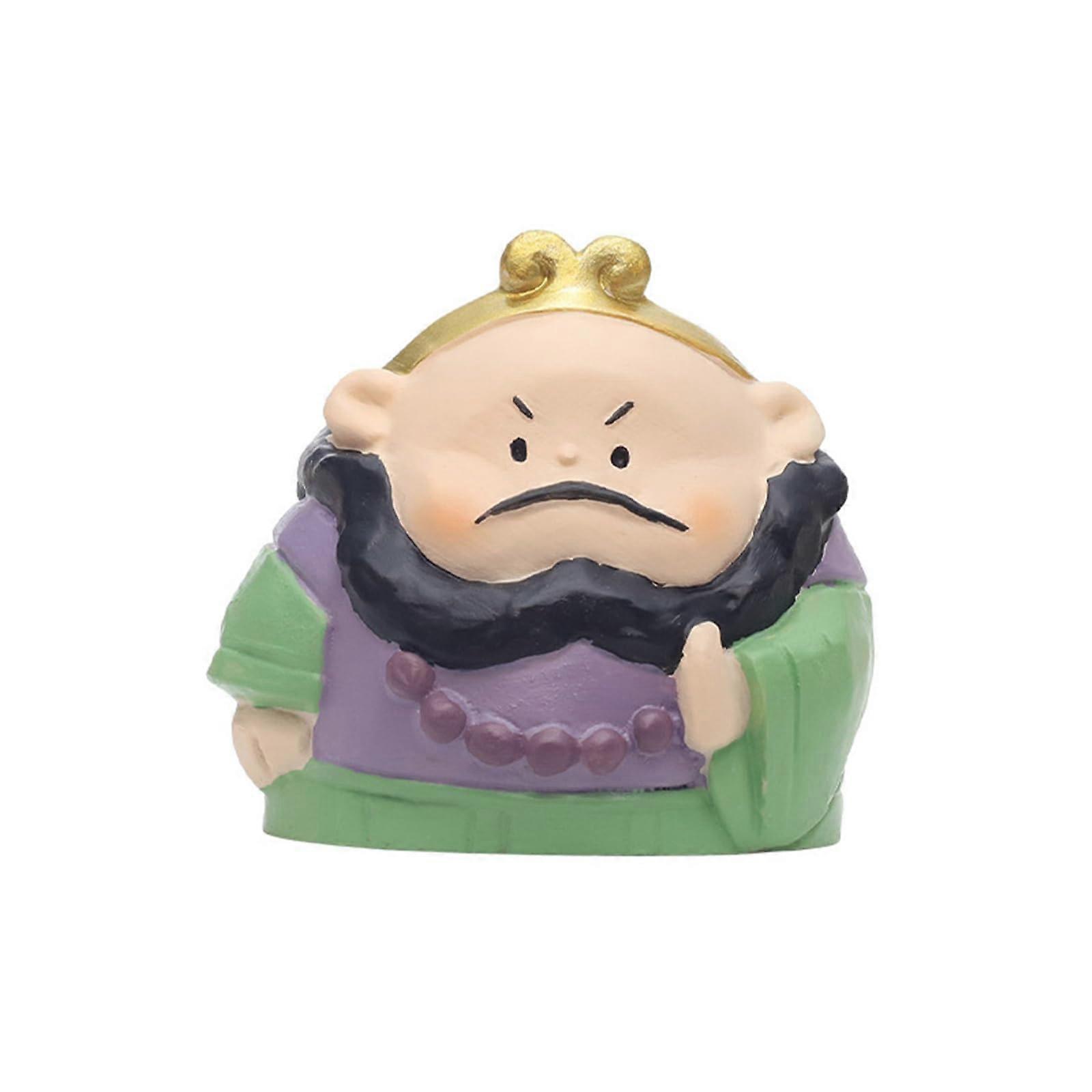 Chinese Roman Journey Character Figure Ornament Statue for Home Decor, Buddha and Monkey Design, Resin Material, 6-Inch