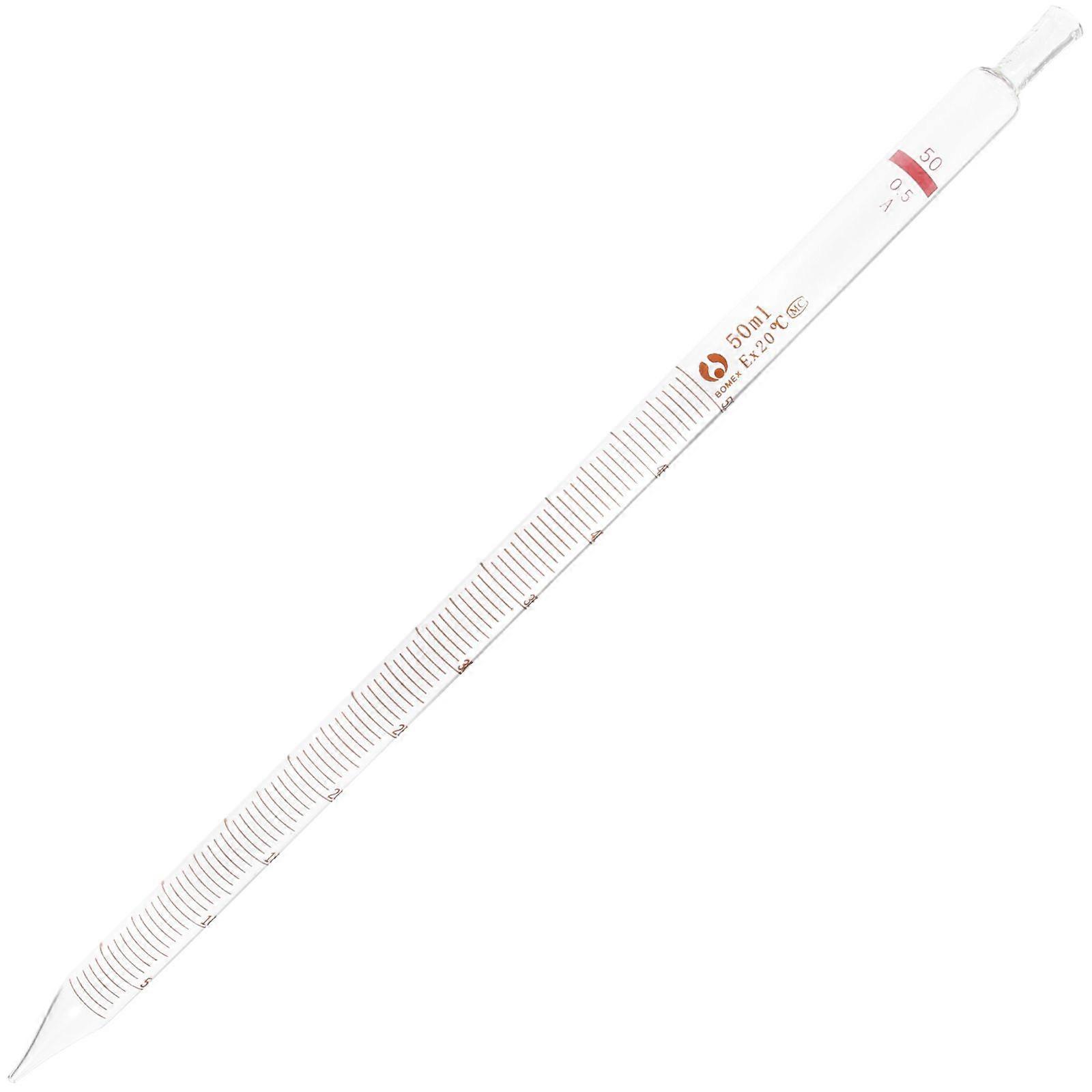 Glass Graduated Pipette Environment-friendly Glass Straw Experiment Straw