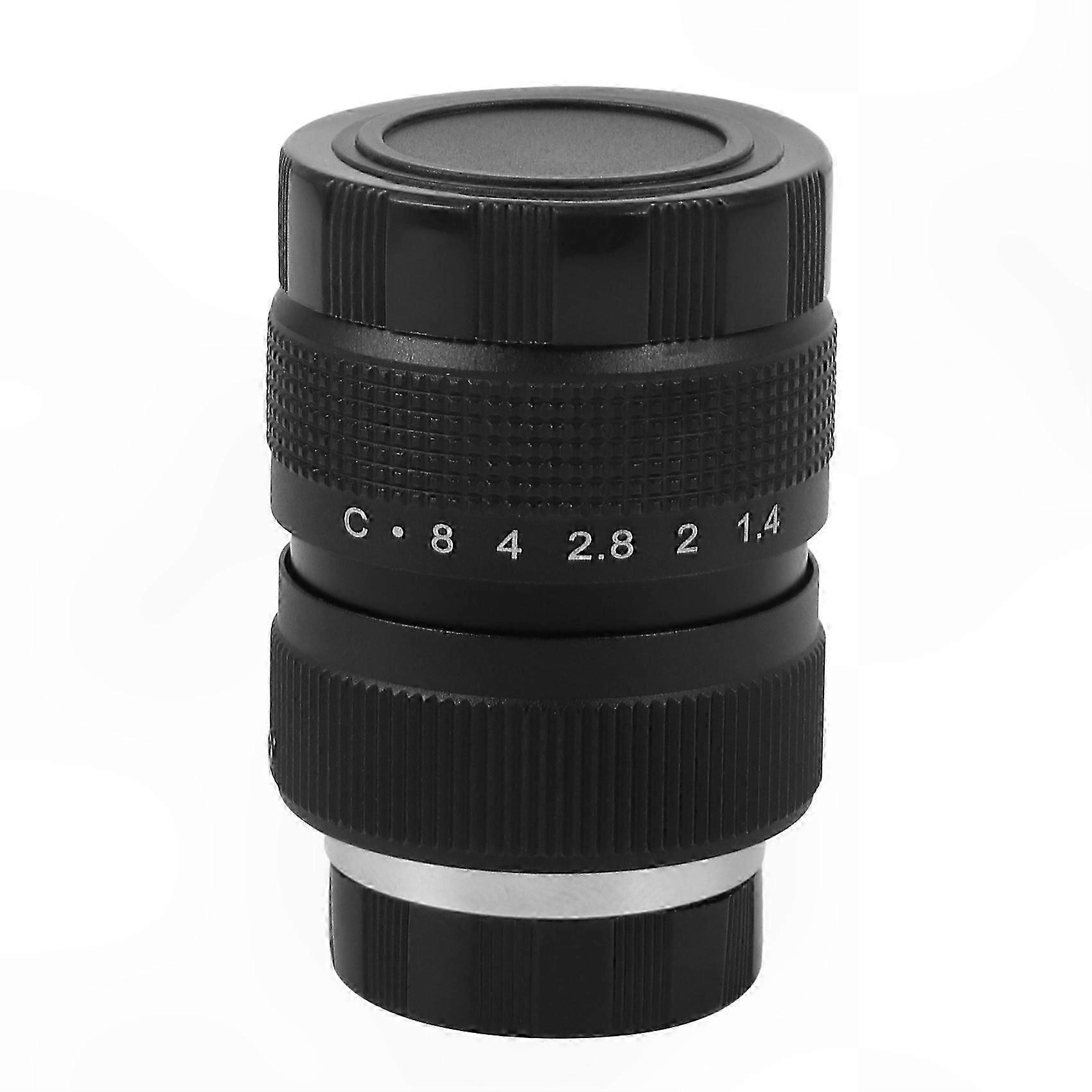25mm F1.4 C-Mount Lens for CCTV and TV Cameras