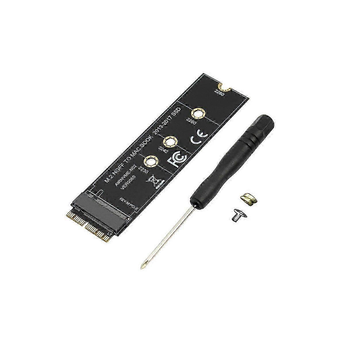 M.2 NVME SSD Convert Adapter Card for MacBook Air Pro Retina 2013-2017 NVME/AHCI SSD Kit For A1465 A1466 A1398 A1502