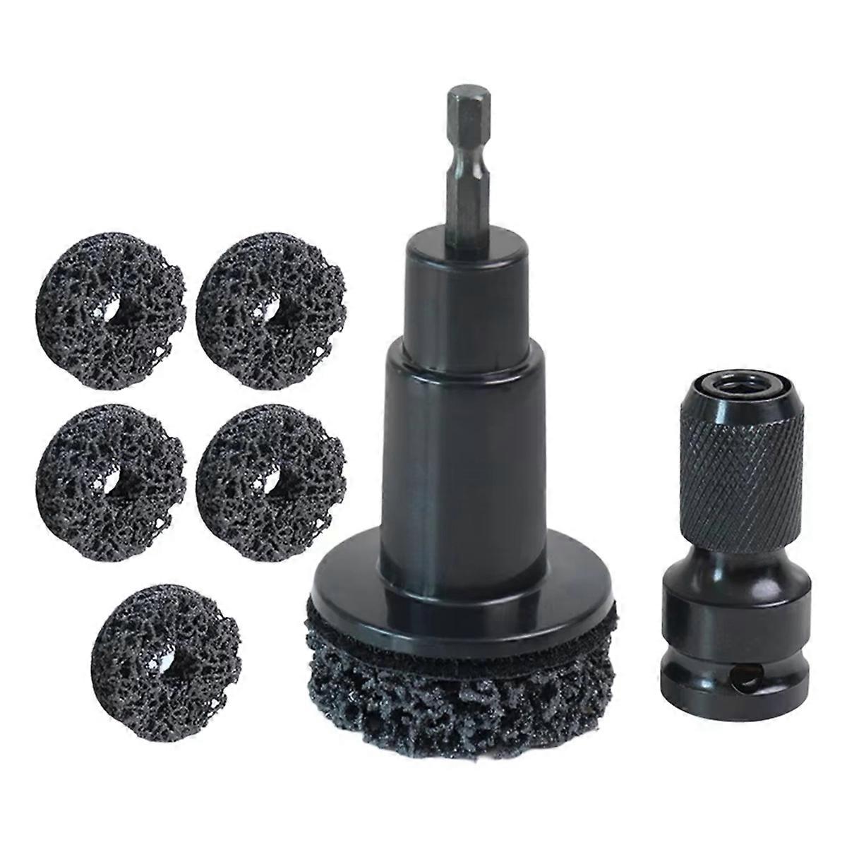 Wheel hub polishing pad A