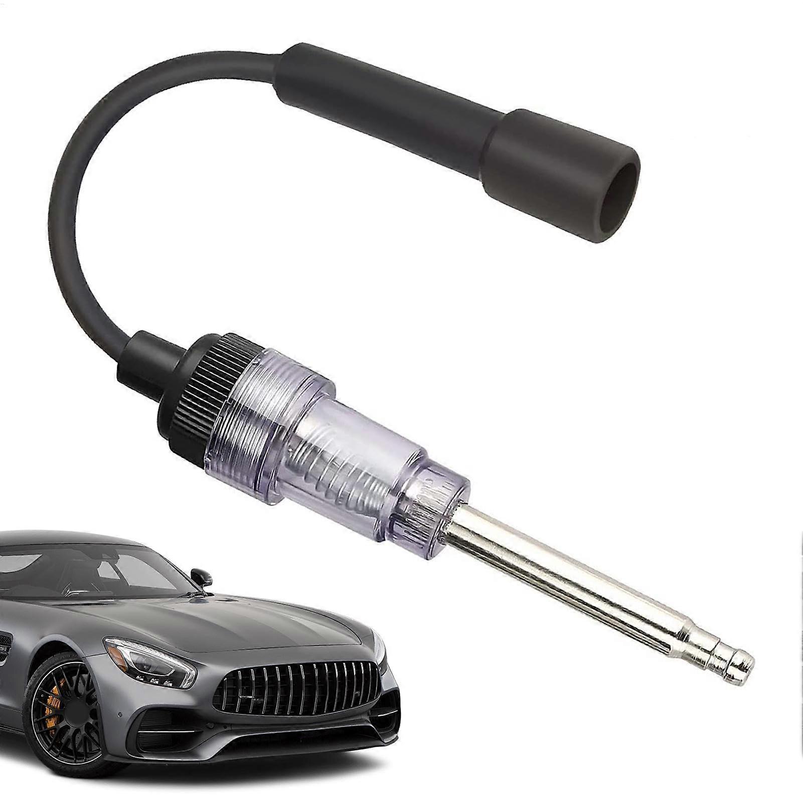 Spark Plug Tester Vehicle Engine Diagnostic Tool Portable Heavy-Duty Auto Detector Lawnmower Compatible