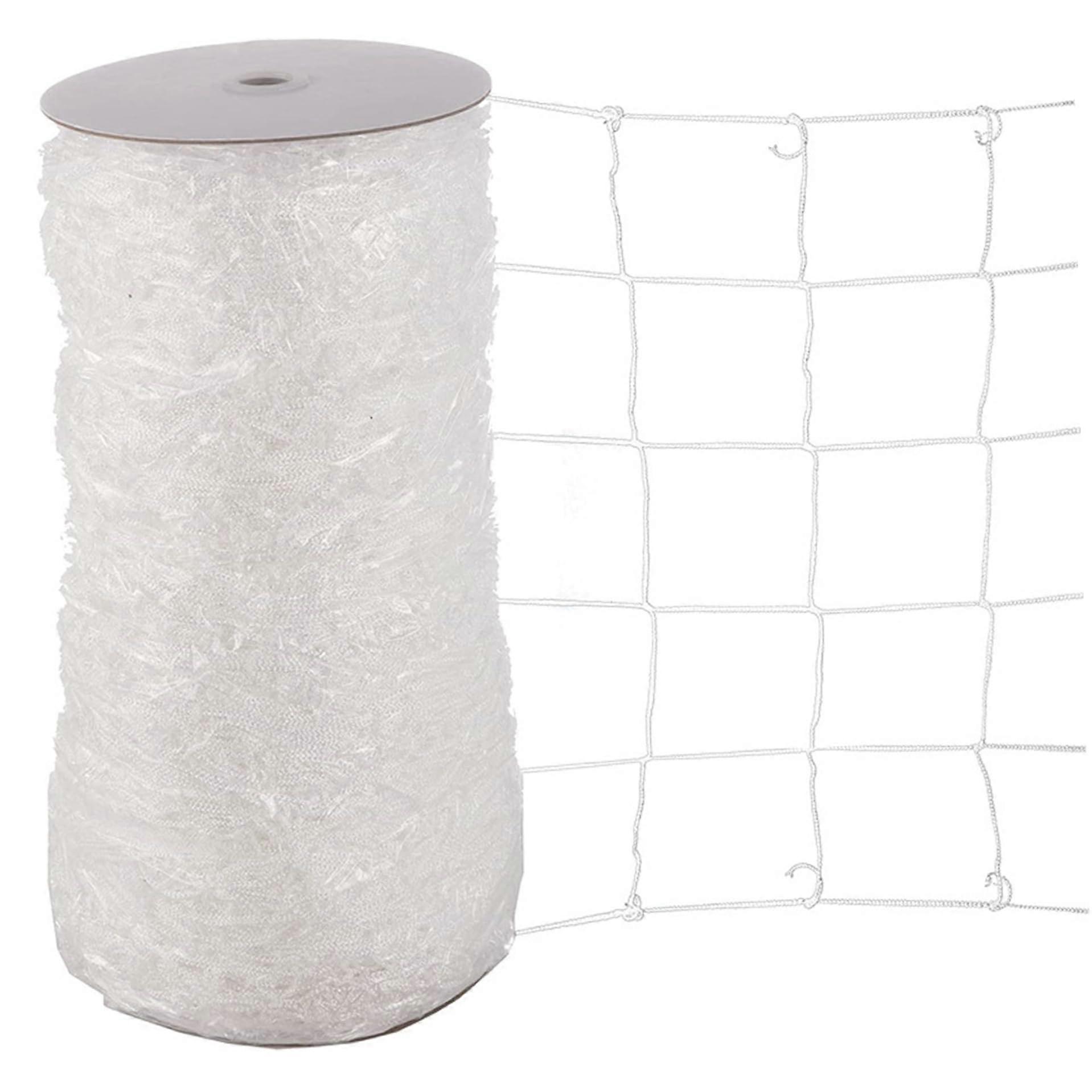 Trellis Netting 5x60FT Heavy-Duty Polyester Soft Mesh Garden Support Netting for Flowers, Fruits, and Vegetables