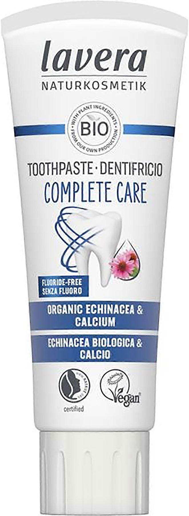 Lavera Basis Toothpaste Echinacea (fluoride free) 75ml - 3 Pack