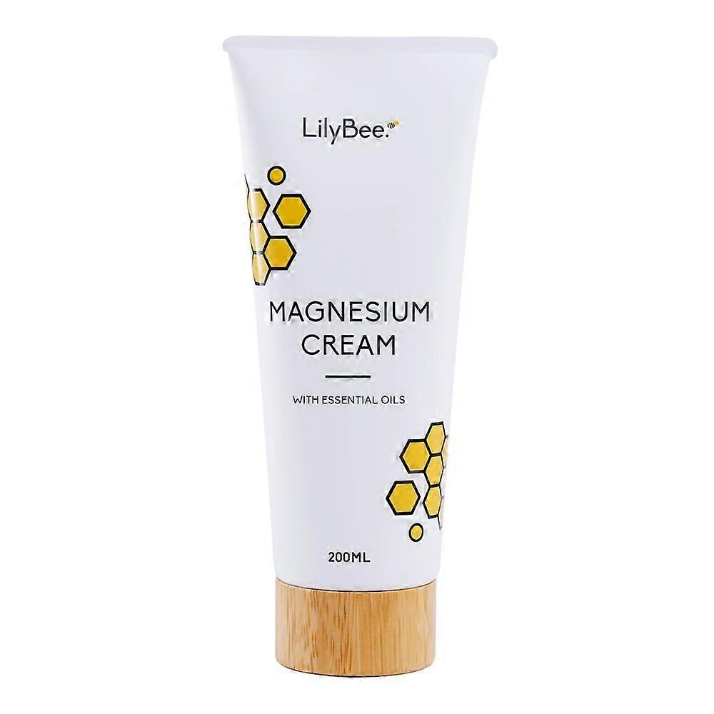 LilyBee Magnesium Cream & Essential Oils 200ml - 2 Pack