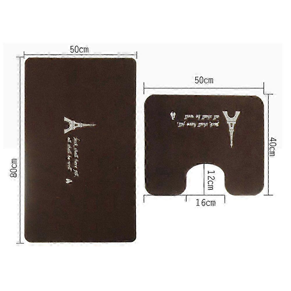 Kirjonta WC Istuin 2kpl Jalkamatto