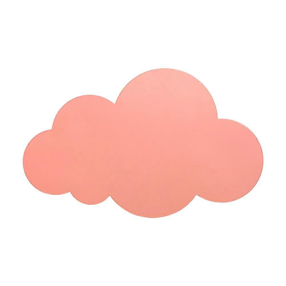 Cloud Shaped Wall Lamp Bedroom Bedside Lighting Pvc Pink Decorative 1Pcs