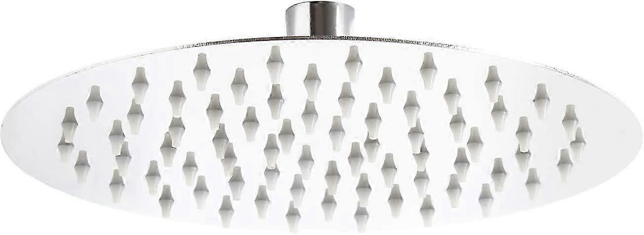 Rundt brusehoved 20 cm Hoved Nedbør Regnbruser brusehoved rustfrit stål