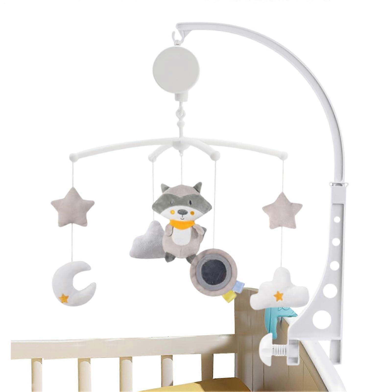 Bassinet Mobile Soothing Music Box For Bassinet, Photo Pendant Wind Chimes, Nursery Decor, Travel And Stroller Friendly