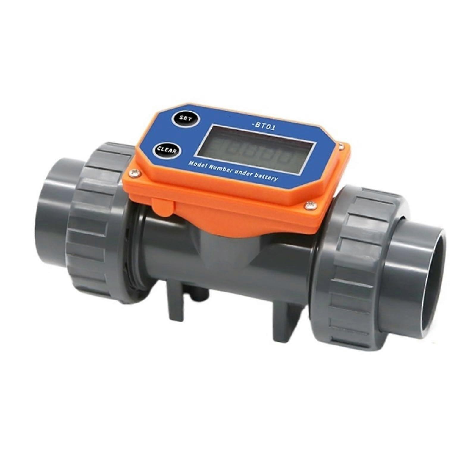 Battery Type Digital Flow Meter High Flow Sensor Liquid Flow Meter(BT01-DN25) DN25 Size In-Line Flow Meter For Liquids