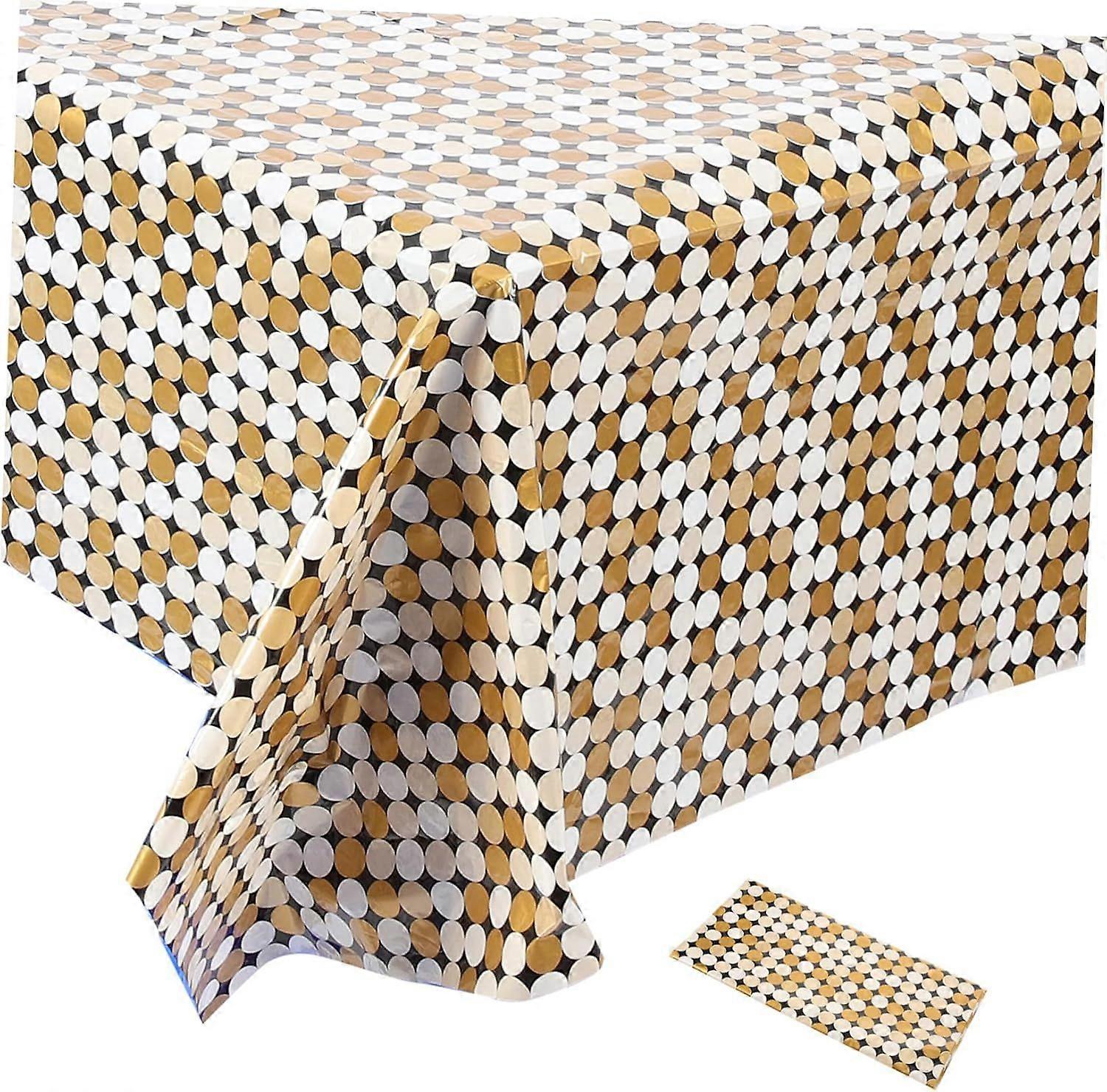 Disco Party Tablecloth Sequin Table Runner for Birthday Theme and Celebration