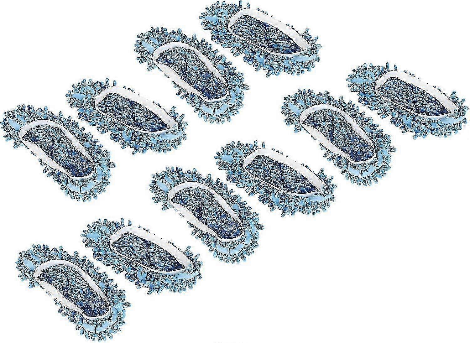 5 Pair Floor Cleaning Slippers, Reusable & Fun Design for Every Home Cleaning Use
