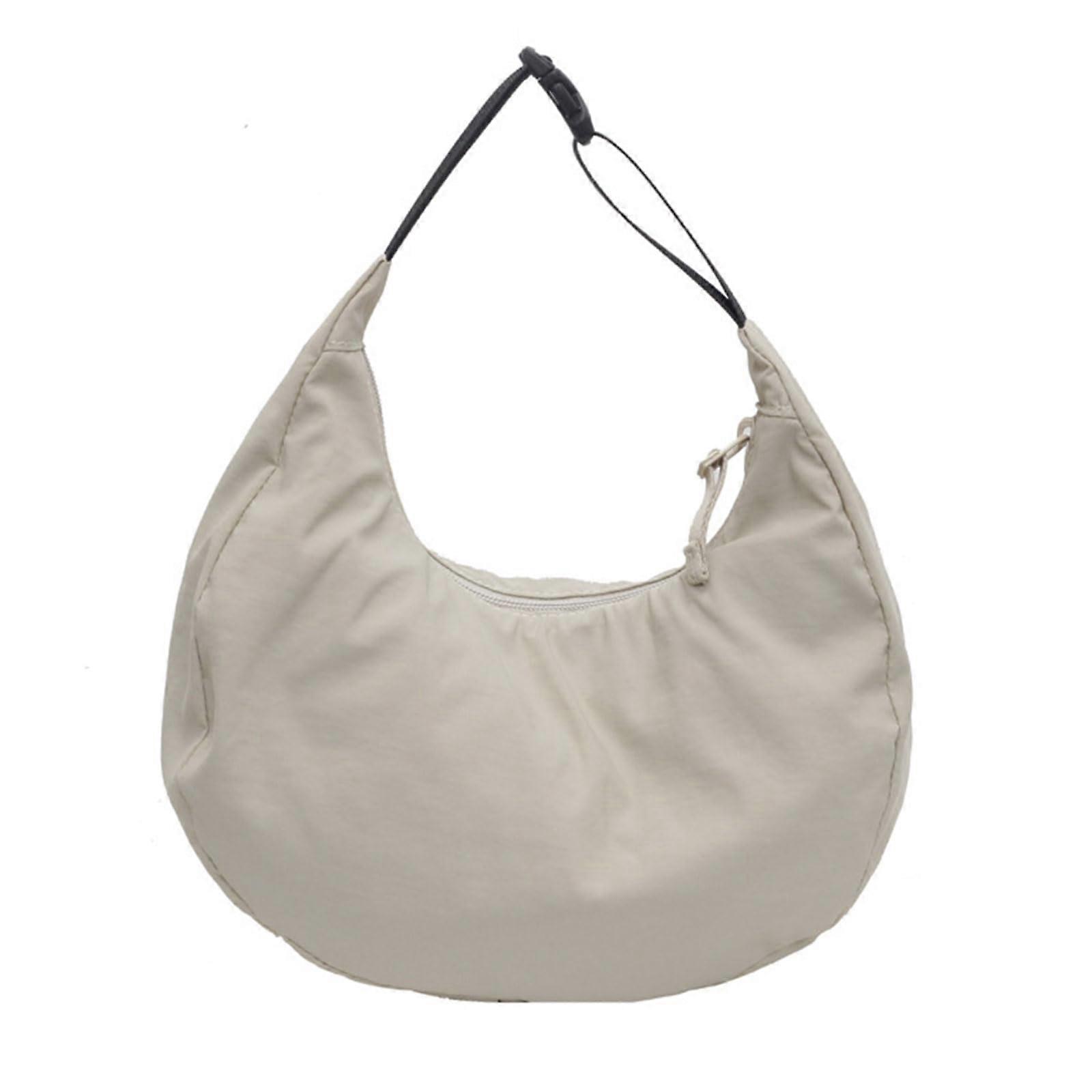 Fashion Handbag - Practical Nylon Crossbody Bag in Dumpling Shape, Casual Shoulder Bag for Daily Use, Multiple Colors Available