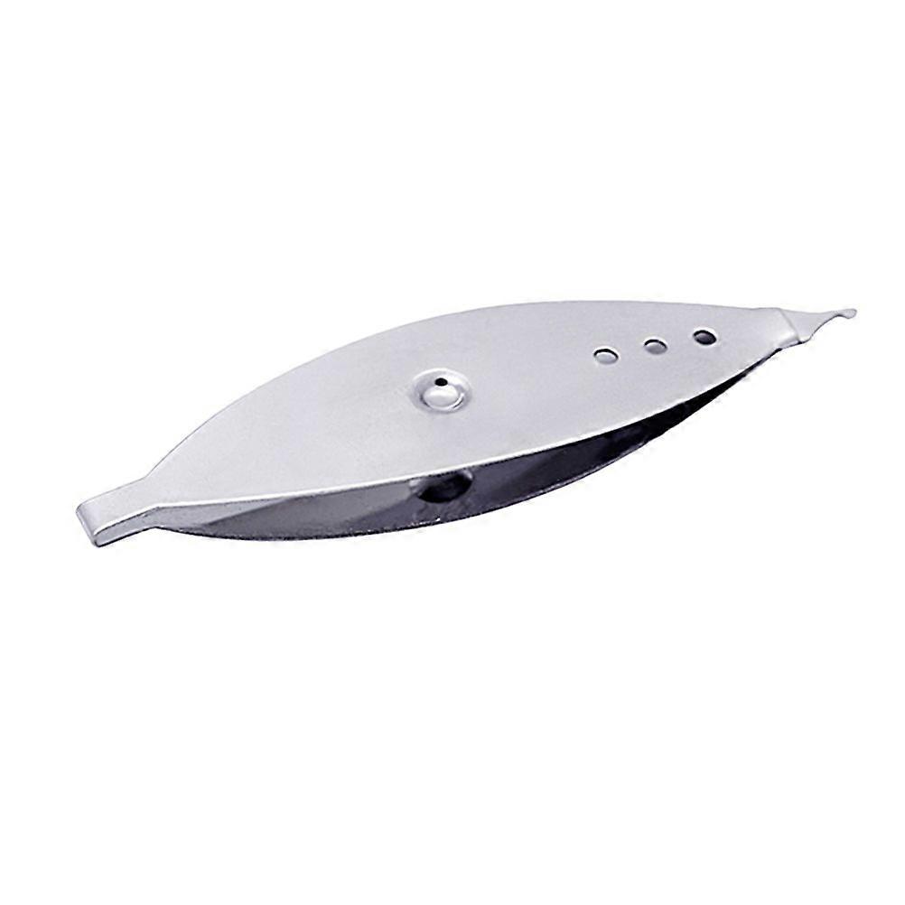 Knitting Tool Bobbin Shuttle Tool Sewing Accessories Bottom Wire Core Shuttle Metal Long Bobbin (Silver)