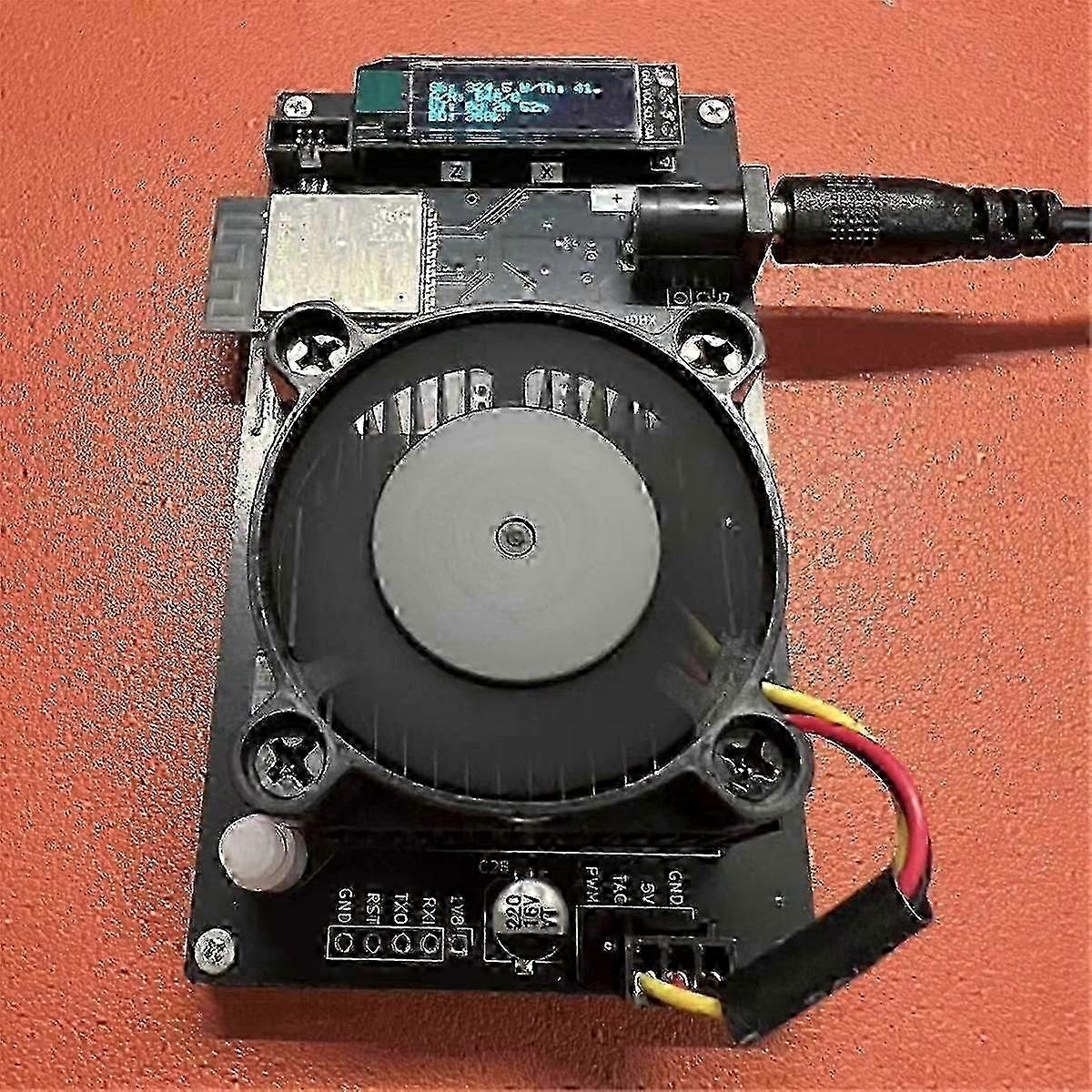 DIY Kit Open Source ASIC Miner BTC Solo Miner 320GH/S Bitcoin Miner with  Power Supply