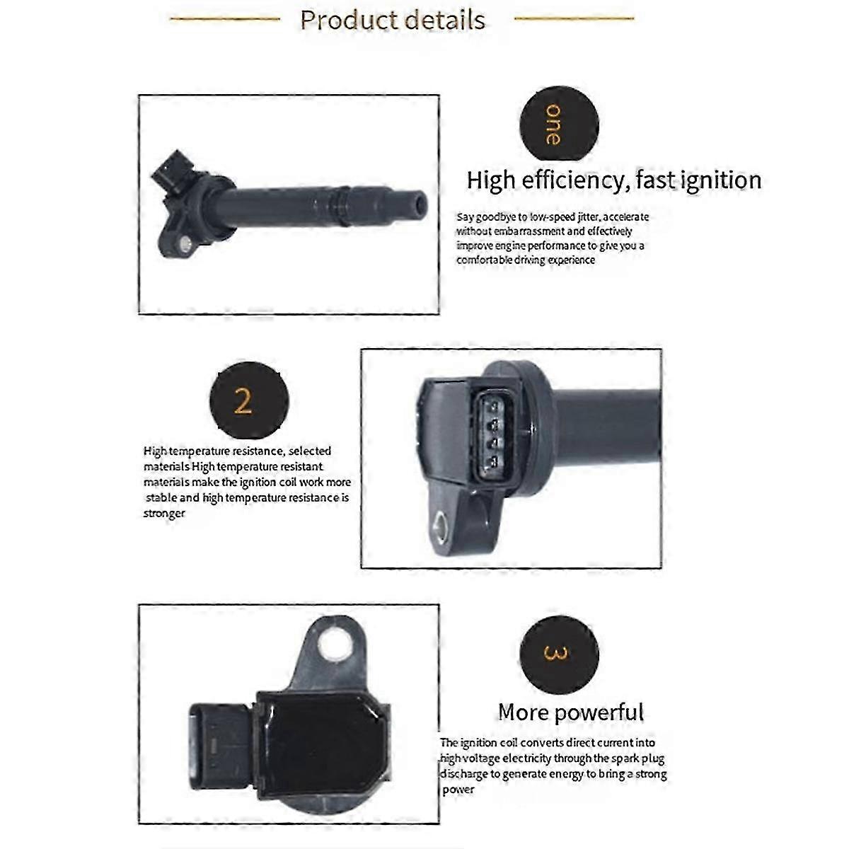 88970216 Car Ignition Coil for Matrix Celica