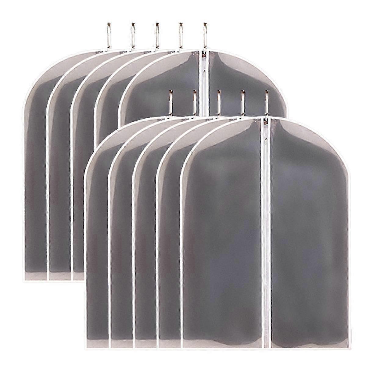 Fully Enclosed Suit and Coat Storage Bag with Smooth Zipper