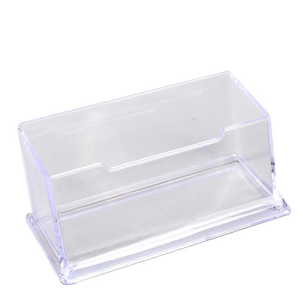 Transparent Business Case Name Card Box for Card Storage 20Pcs Organizer