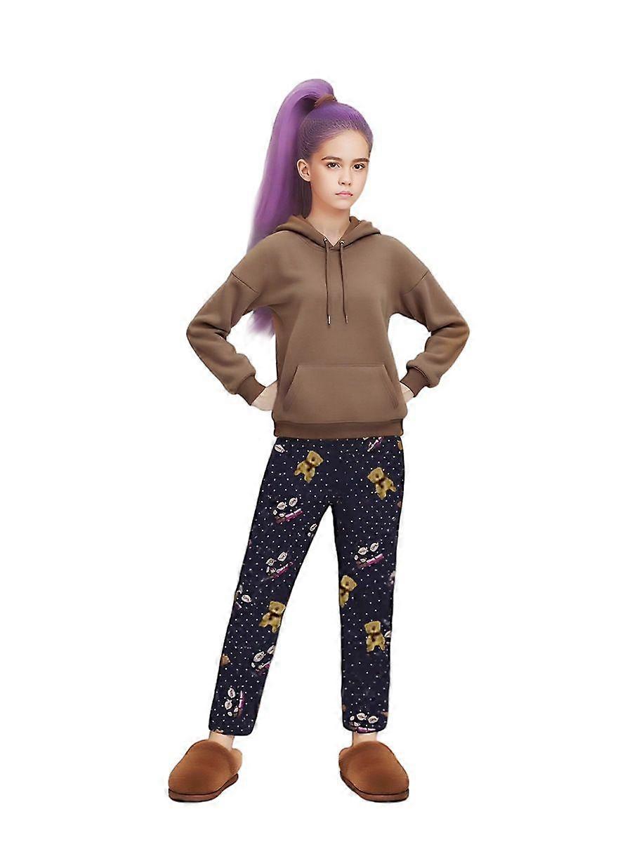 Jogging Survêtement 2 Pièces Kpop D-Demons Hunters Pour Fille - Imprimé Huntr/X Rumi Mira Zoey - 2 à 13 Ans