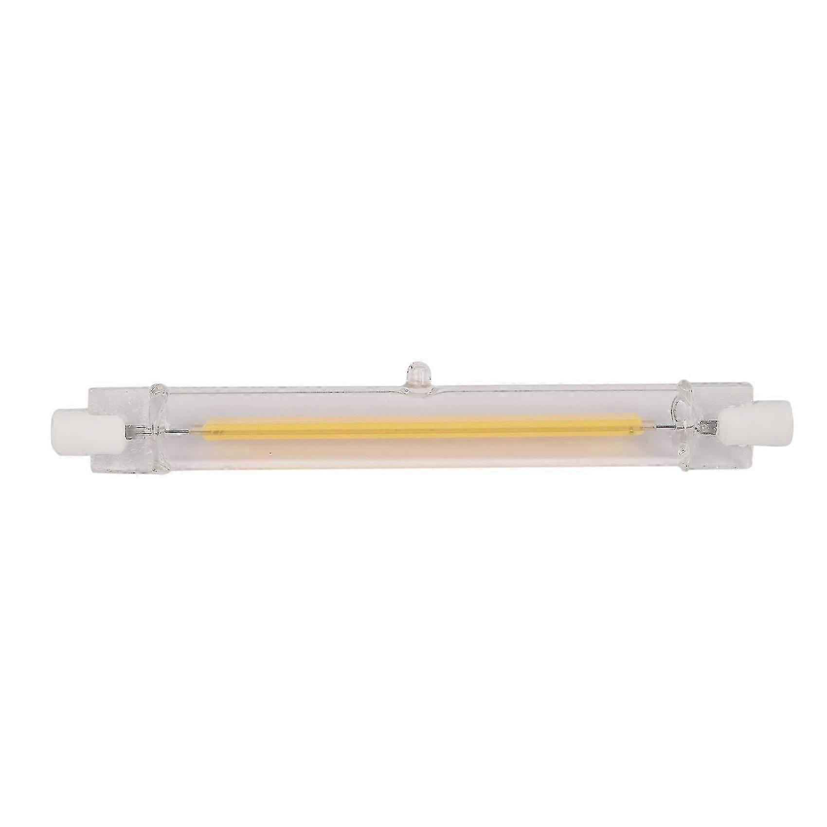 調光可能なR7sは穂軸10w 118mm LED電球をハロゲンランプに交換します-暖かい白色光220v(もつれ)