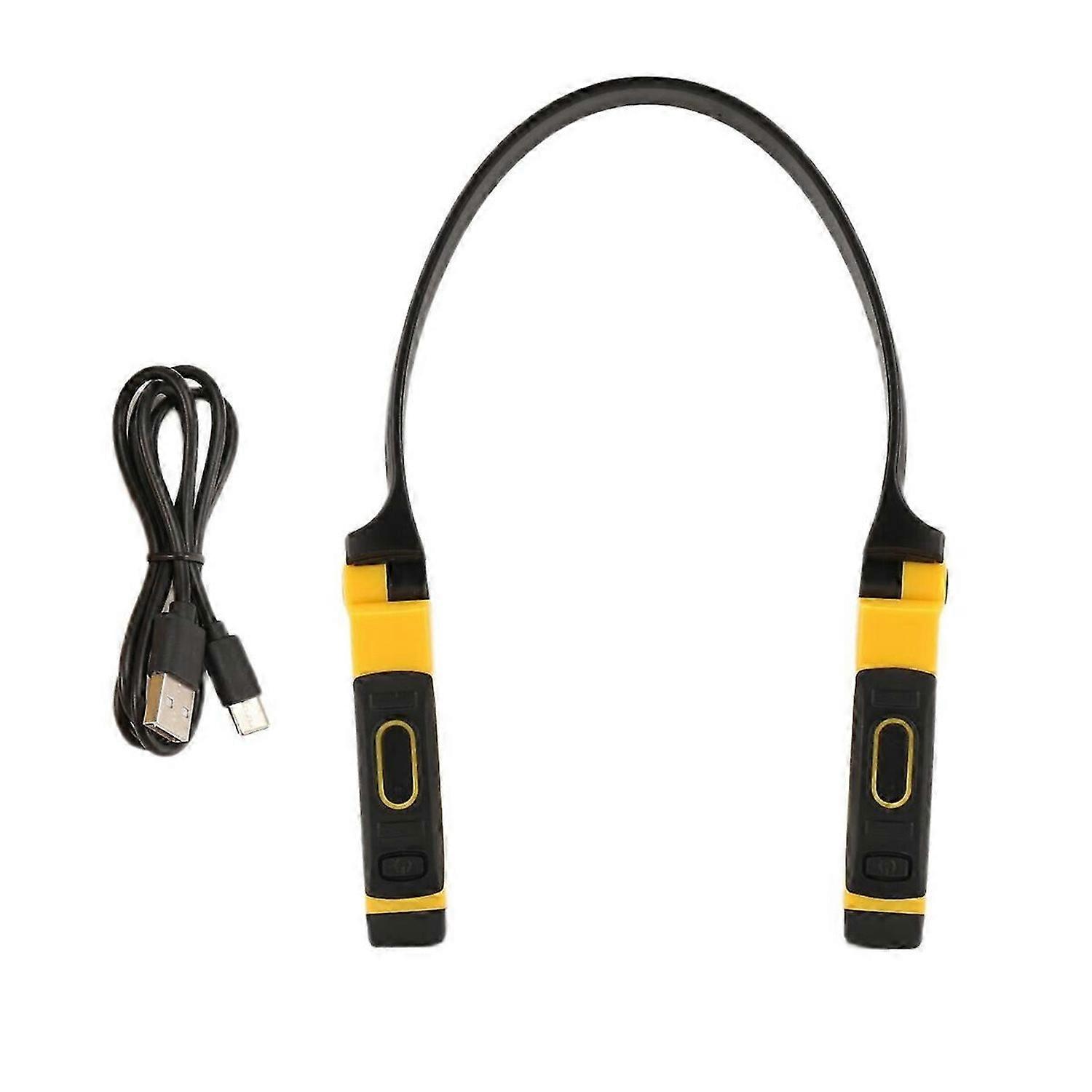Rechargeable USB Reading Lamp Neck Book Light,for Reading, Camping