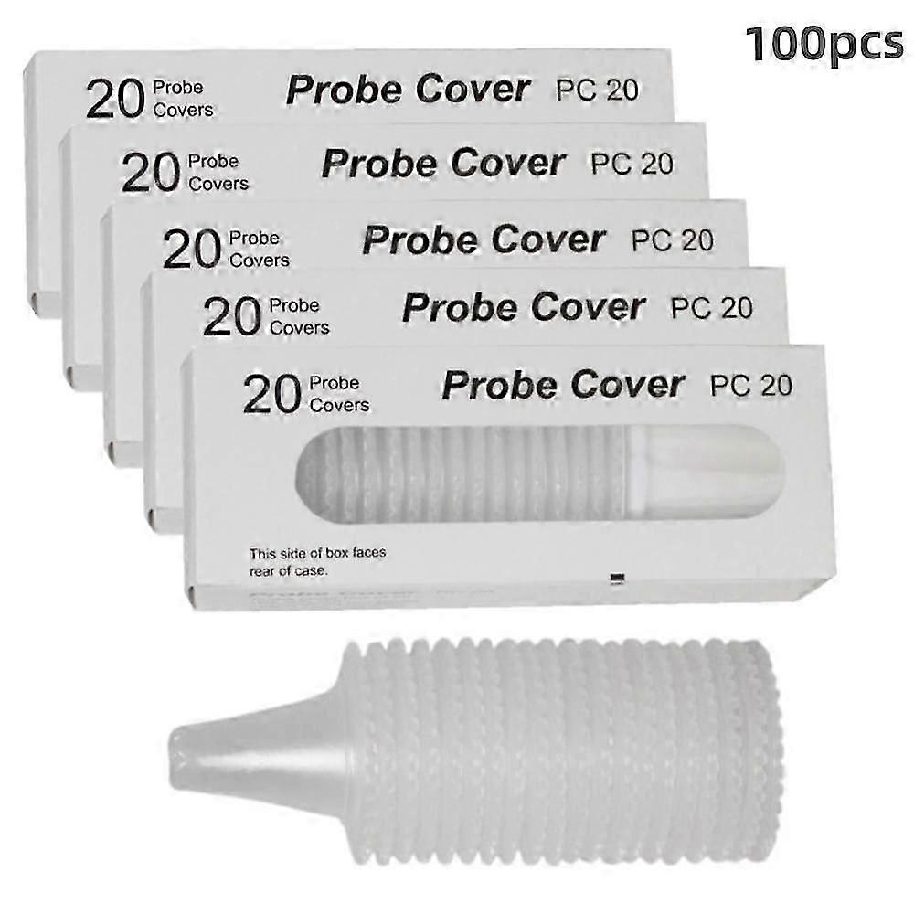 60/80/100pcs Ear Thermometer Covers Replacement Lens Ear Filter Cap Probe Braun Thermoscan