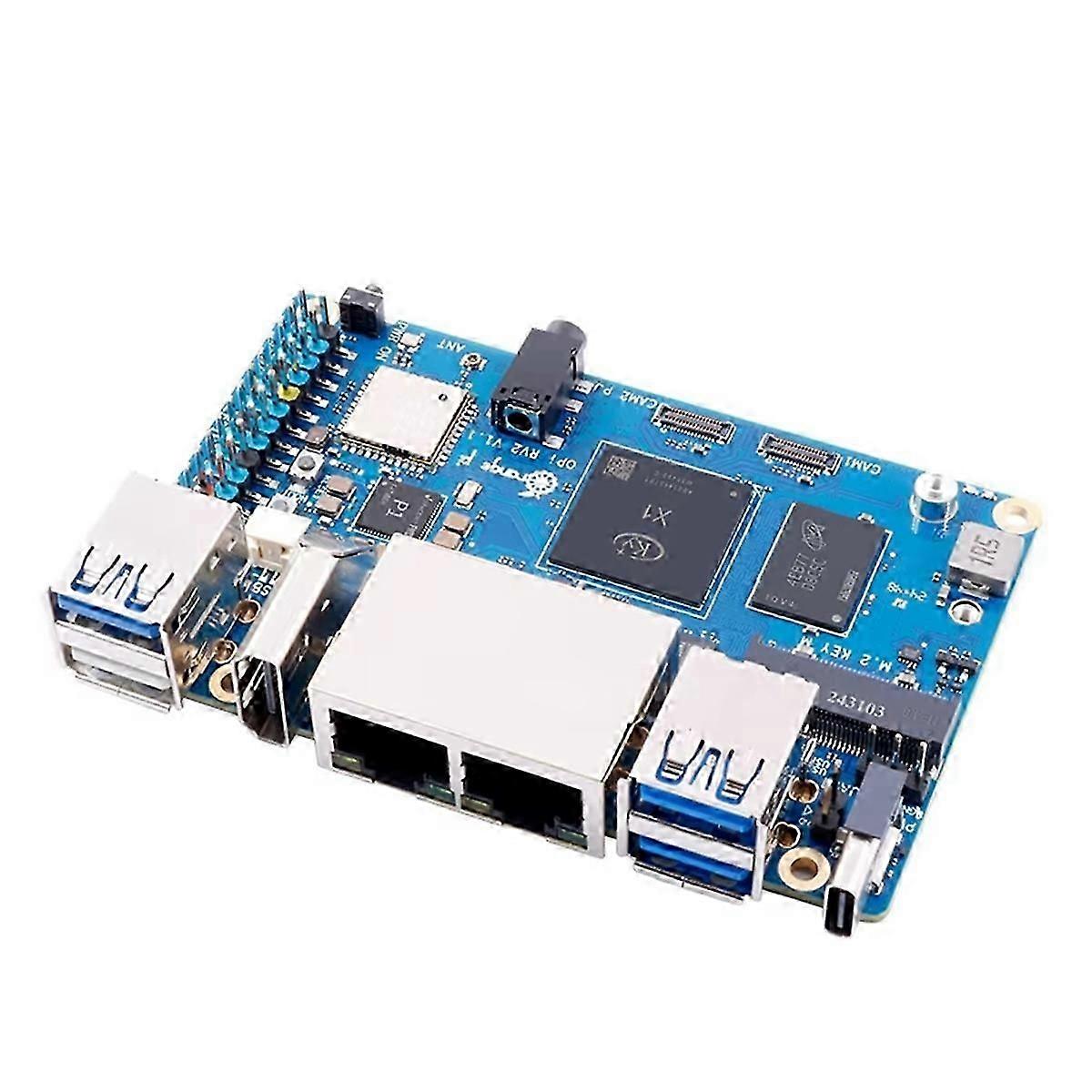 For RV2 RAM Single Board Computer DDR4 8-Core RISC-V 2TOPS AI CPU WiFi PCIE SSD Mini PC Support OS