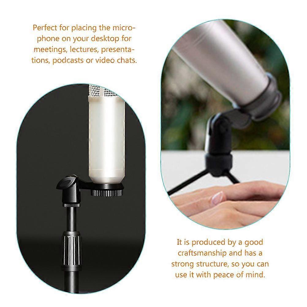 4ks klip mikrofónu držiak mikrofónu klip 270 stupňov otočenie univerzálny mikrofón klip