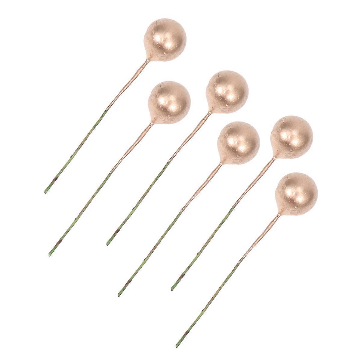 装飾用人工ベリーチェリー 100 個リアルライクベリークリスマスシミュレーション