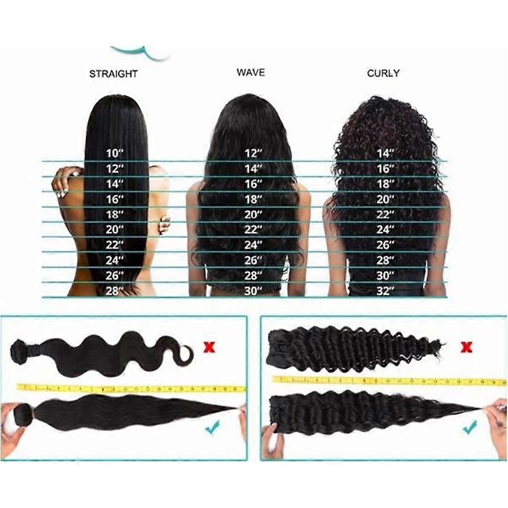 Tape in Hair Extensions for Parties Adding Length and Volume Made from Black Virgin Human Hair 1Pack