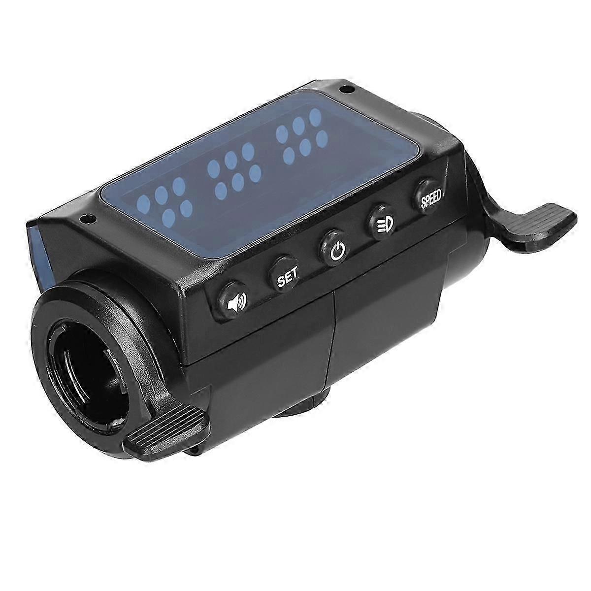 Für 8 Zoll Kugoo S1 / S2 / S3 Elektroroller LCD-Display Monitor Abdeckung Lichtschutz mit Gaspedal Br