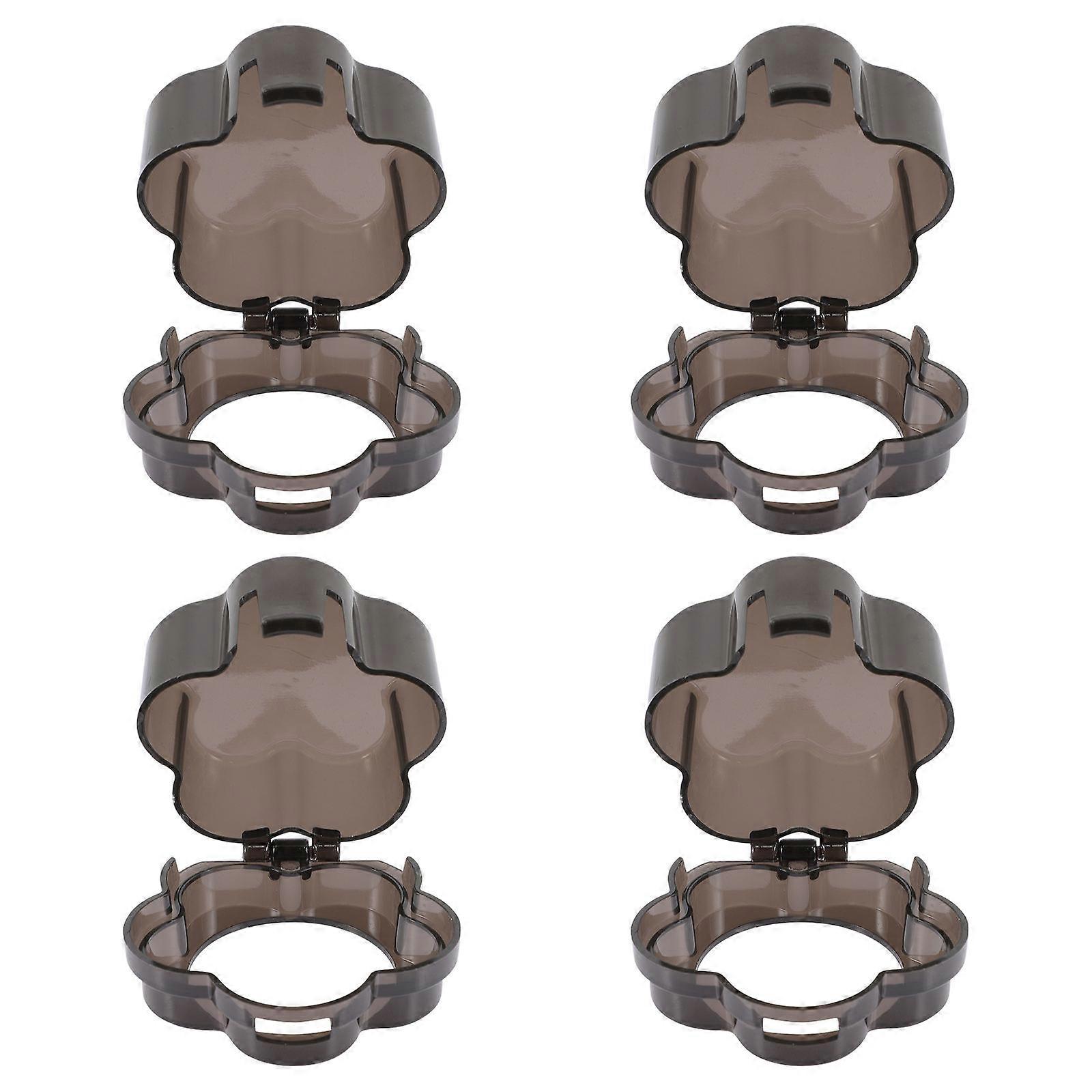 يغطي مقبض موقد الغاز غطاء مقبض فرن حارس سلامة الطفل 4 قطع